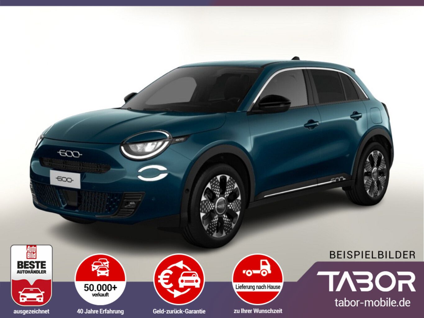 Fiat 600 Hybrid La Prima eHK ACC SHZ Keyl Massage BT