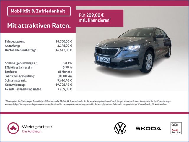 Scala 1.0 TSI Ambition, Sitzheizung, Ladeboden,