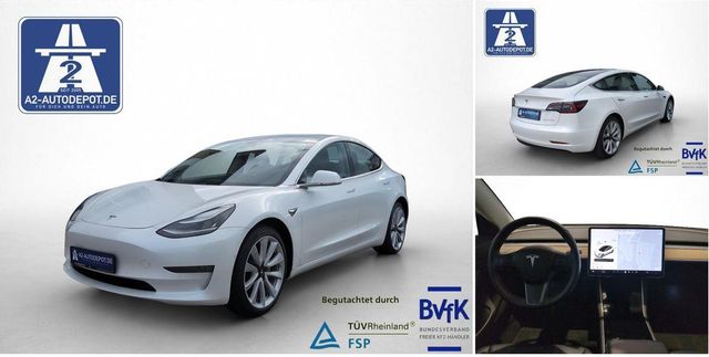 Tesla Model 3 Long Range Dual AWD LEDER PANO 19" AHK 1