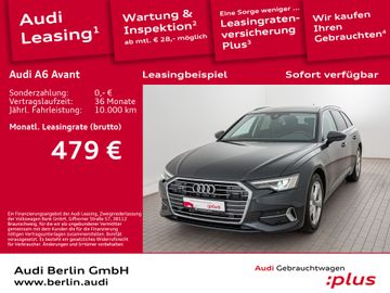 Audi Leasing Angebot: Audi A6 Avant Sport 40 TDI qu.S tr.  LEDER PANO RFK