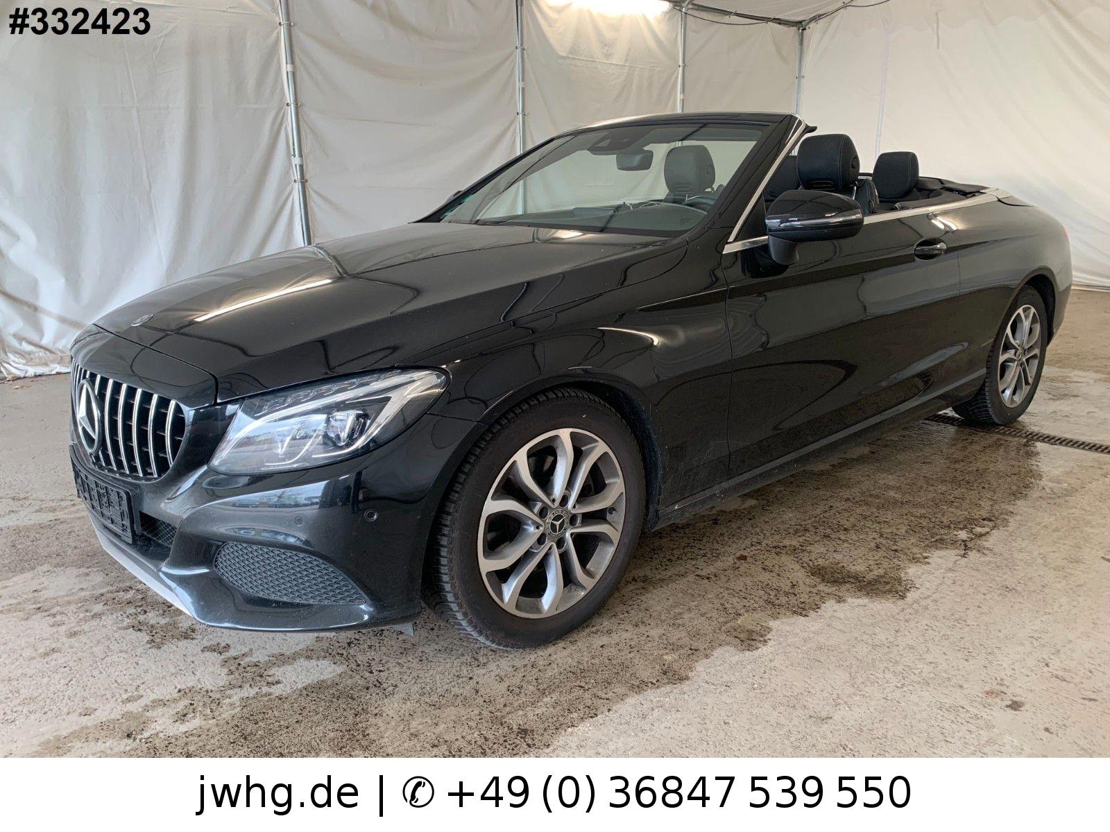 Mercedes-Benz C 220 Cabrio d ILS-LED Navi Voll-Leder