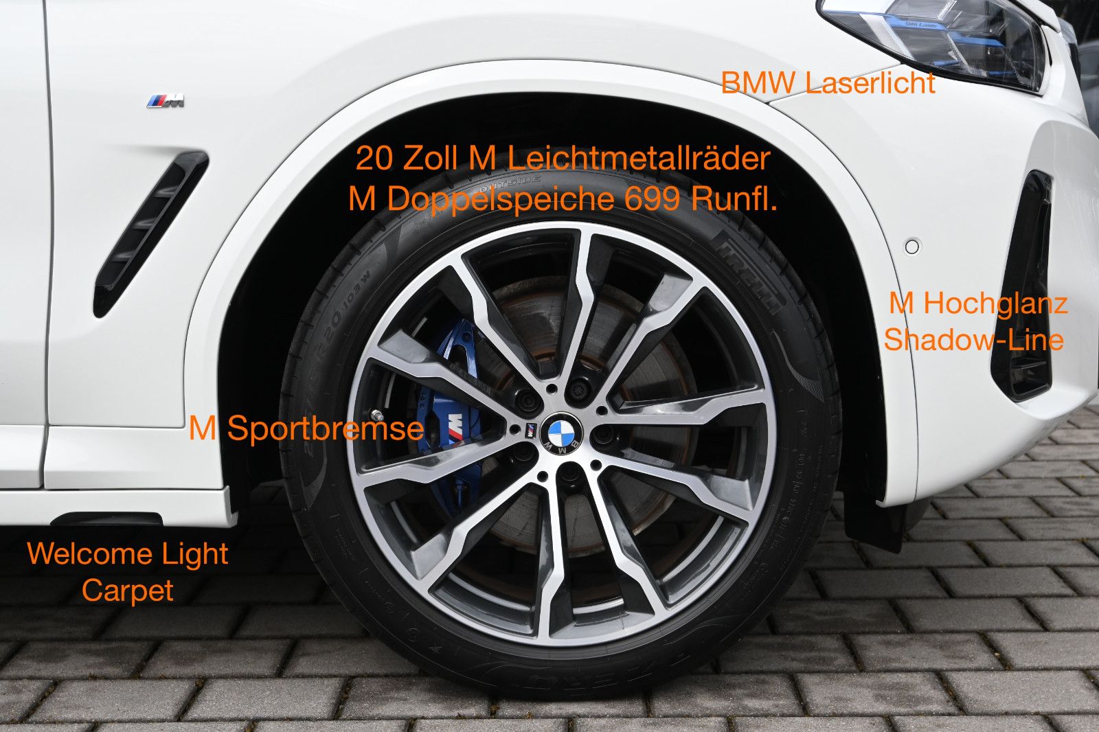 Fahrzeugabbildung BMW X3 M40i °AHK°HUD°HARMAN°MEMO°FRISCHER 1.SERVICE°