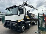 Renault C460 8x4 + (19m!) KRAN HIAB 288 E-6 HIDUO - RADI - Renault 460