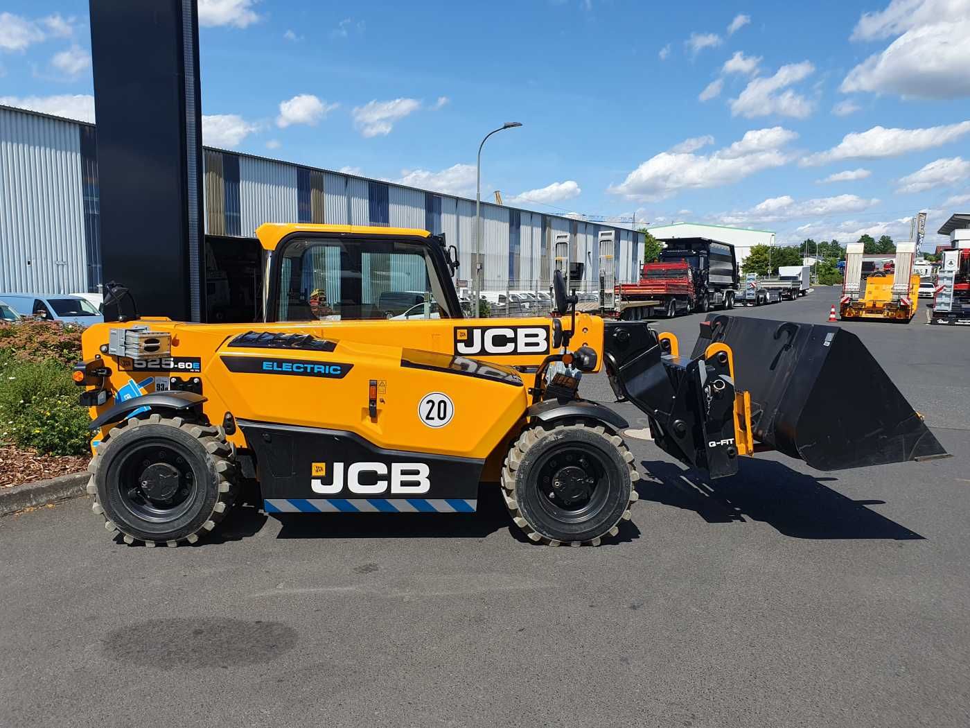 Fahrzeugabbildung JCB 525-60E / Elektro / 2022 / nur 176h / Gabel