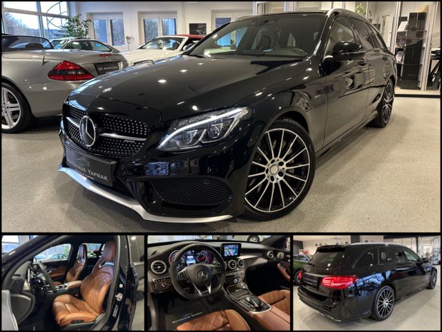 Mercedes-Benz C450/C43 T AMG 4Matic|Designo|Schalen|360°|Burm.