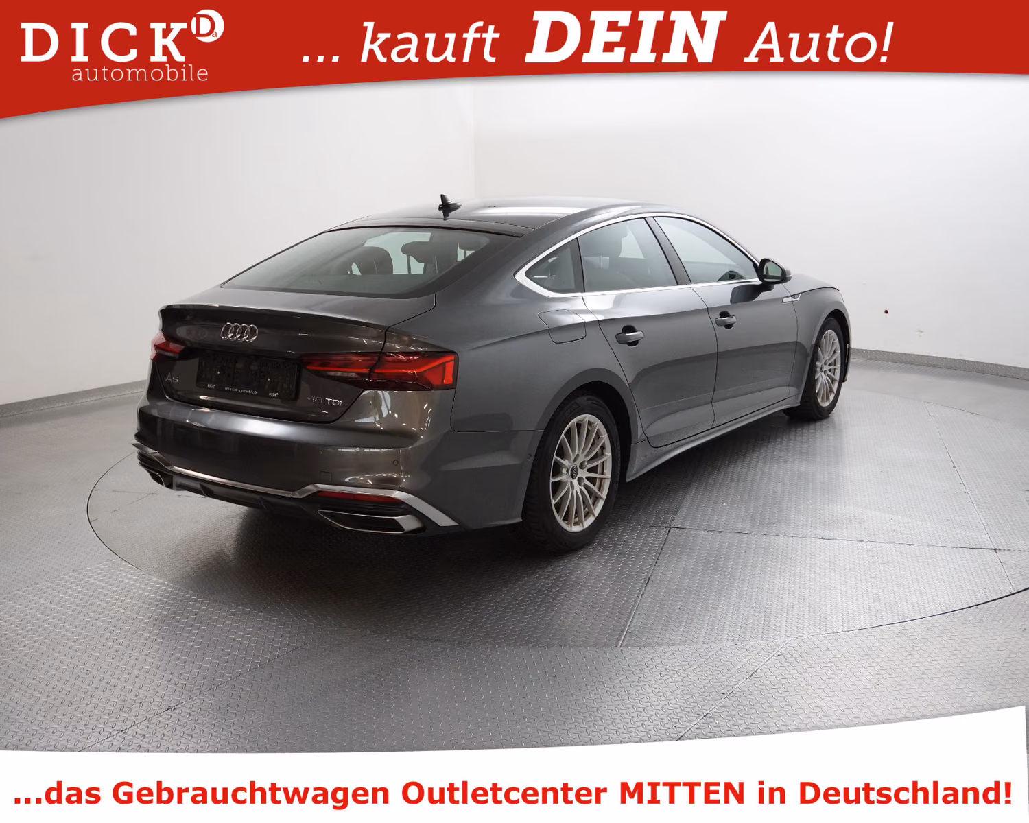 Audi A5 SB 40d S LINE SPORT 5SI+LEDER+SHZ+NAV+KAM+LED, миниатюра 7