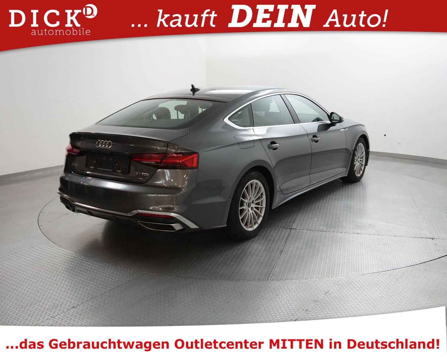 Fahrzeugabbildung Audi A5 SB 40d S LINE SPORT 5SI+LEDER+SHZ+NAV+KAM+LED