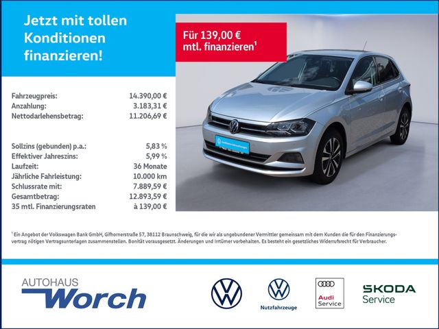 Polo 1.0 TSI United CLIMATRONIC+SHZ+NAVI