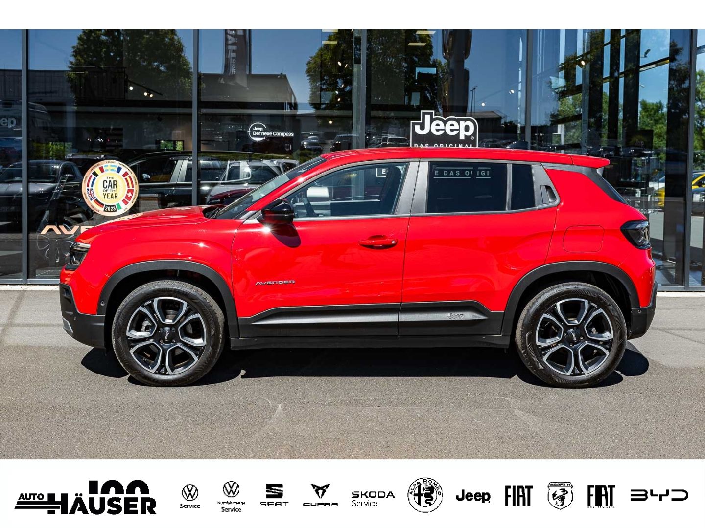 Jeep Avenger Elektro Summit 54 kWh El. HECKKL. NAVI K imagem 3