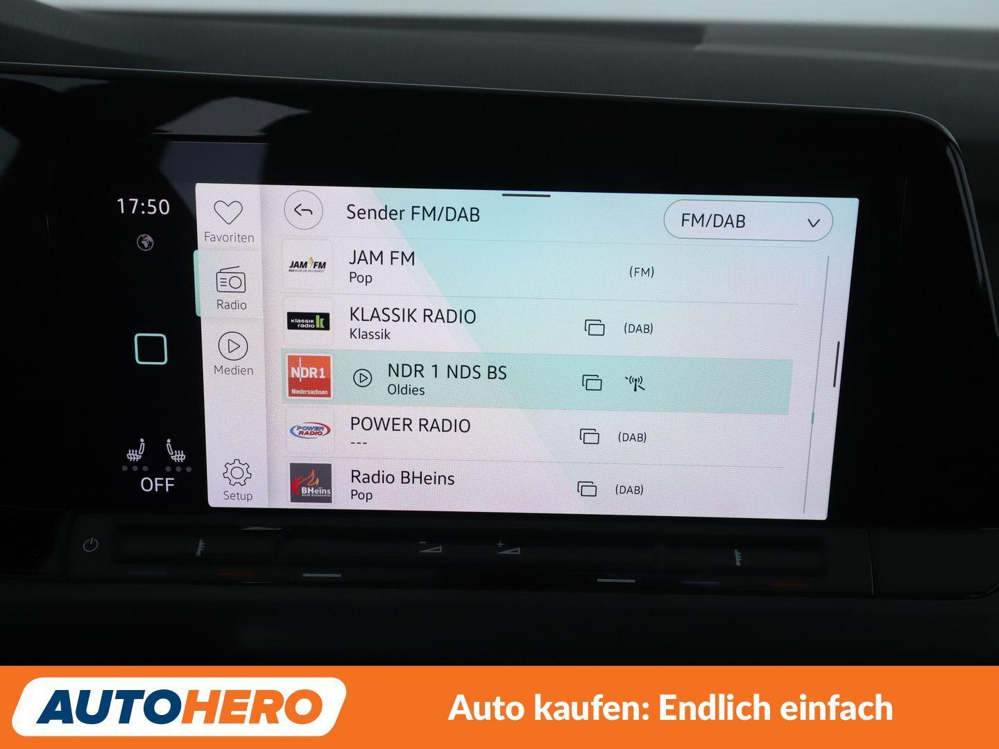 Volkswagen Golf VIII 1.5 eTSI ACT Style Aut*NAVI*LED*ACC*, миниатюра 20