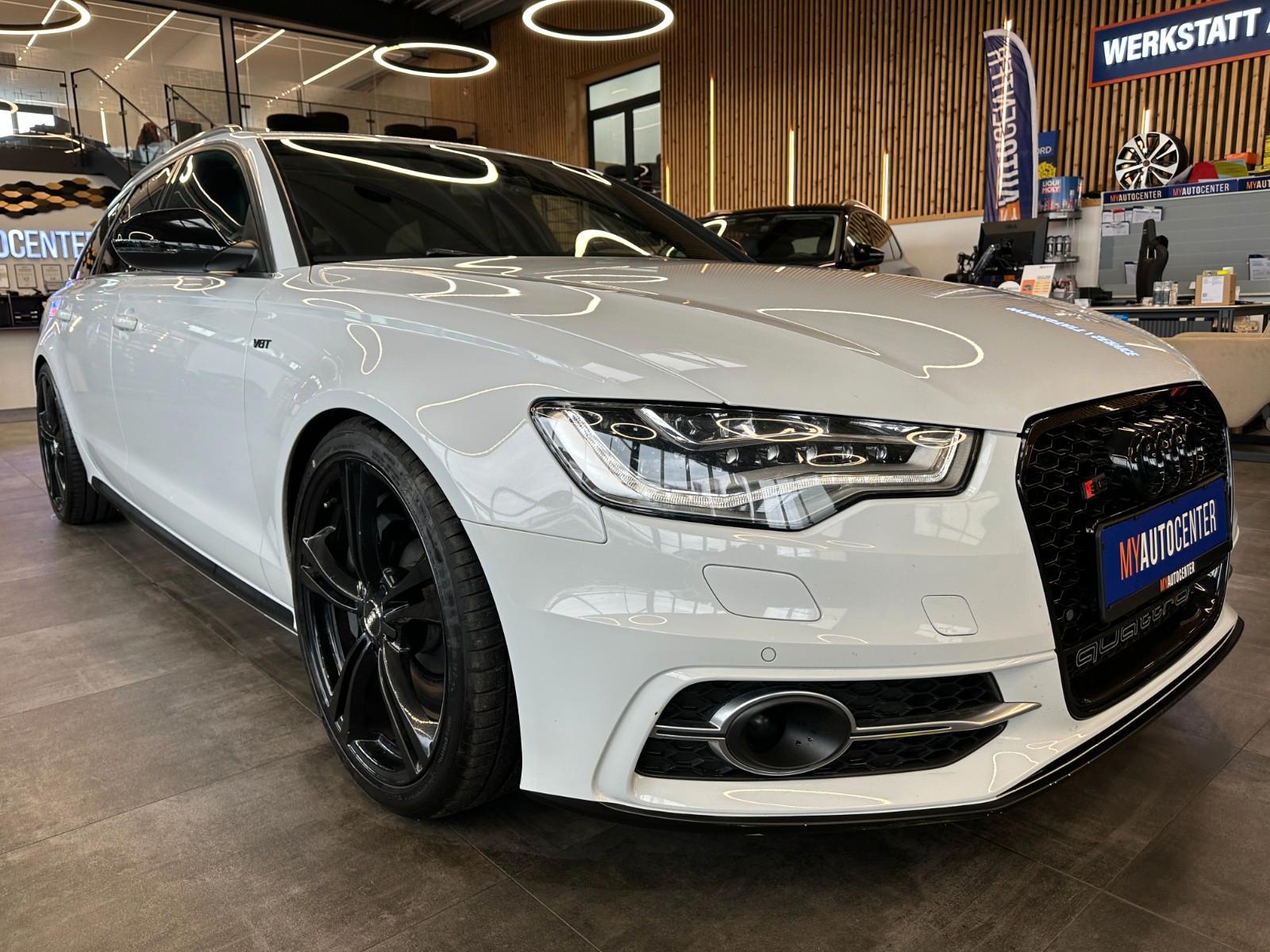 AUDI S6 AVANT 4.0 V8 TFSI QUATTRO 420ch - BOSE - TOIT PANORAMIQUE - ACC - ATTELAGE PIVOTANT - SUSPENSION PNEUMATIQUE