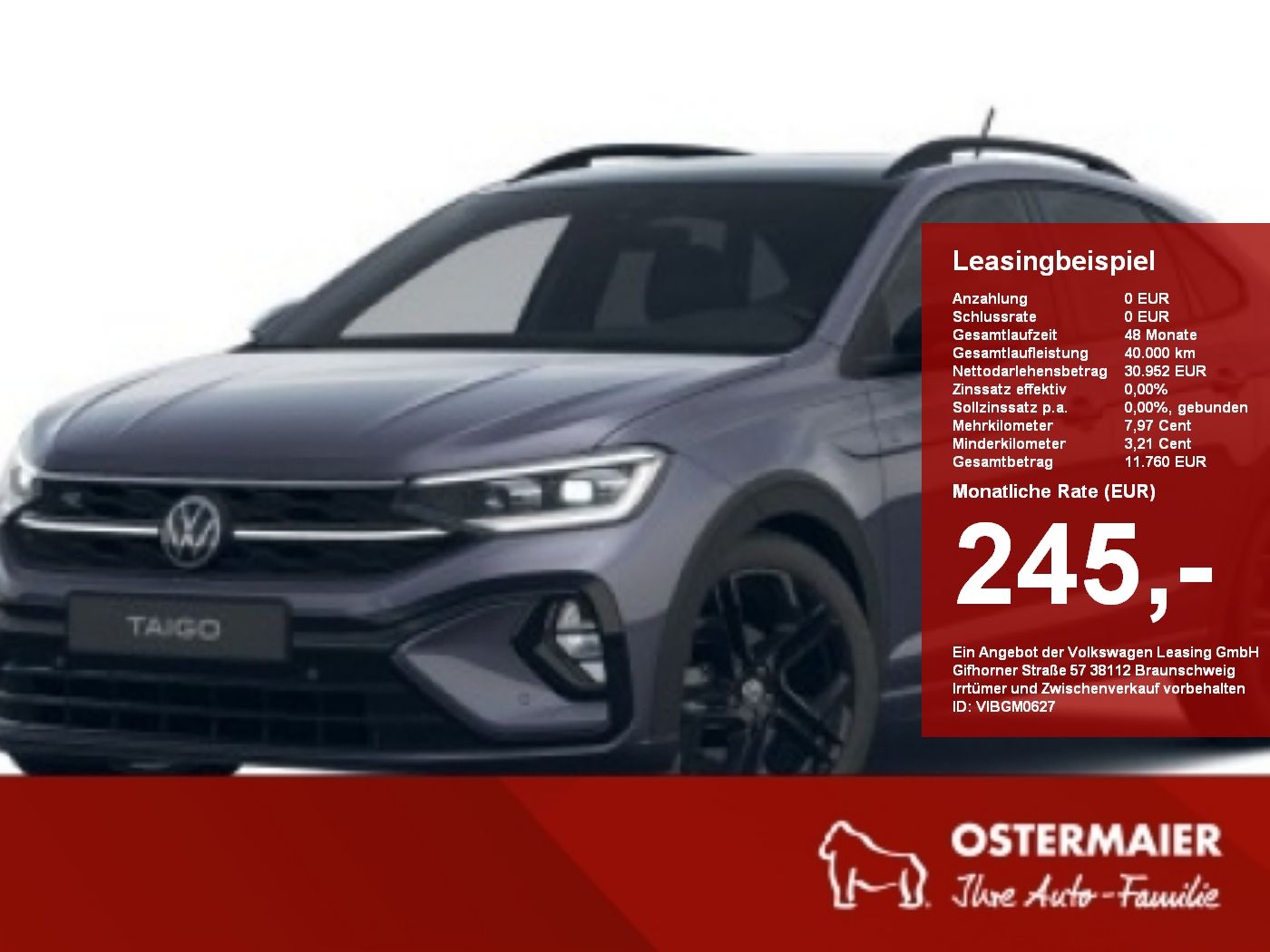 Volkswagen Taigo R-Line BlackStyle 1.0 TSI DSG ACC,MATRIX