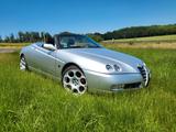 Alfa Romeo Spider 2.0 JTS HOLZ LEDER DAB+ 18 ZOLL BLACKLINE - silberne Alfa Romeo Spider