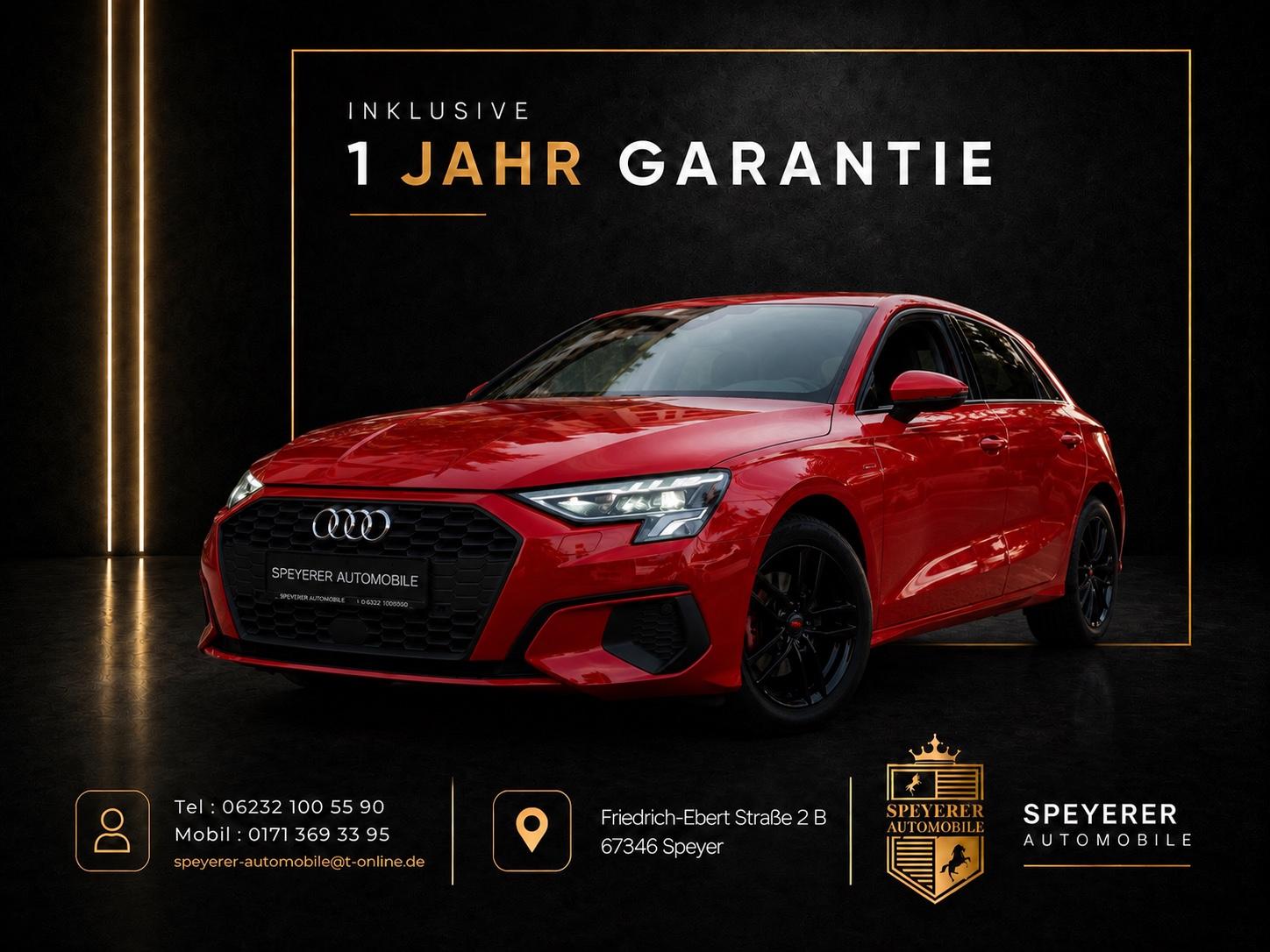 Audi A3 Sportback 35 TFSI |LED|SHZ|PDC|1.HAND|NAVI|