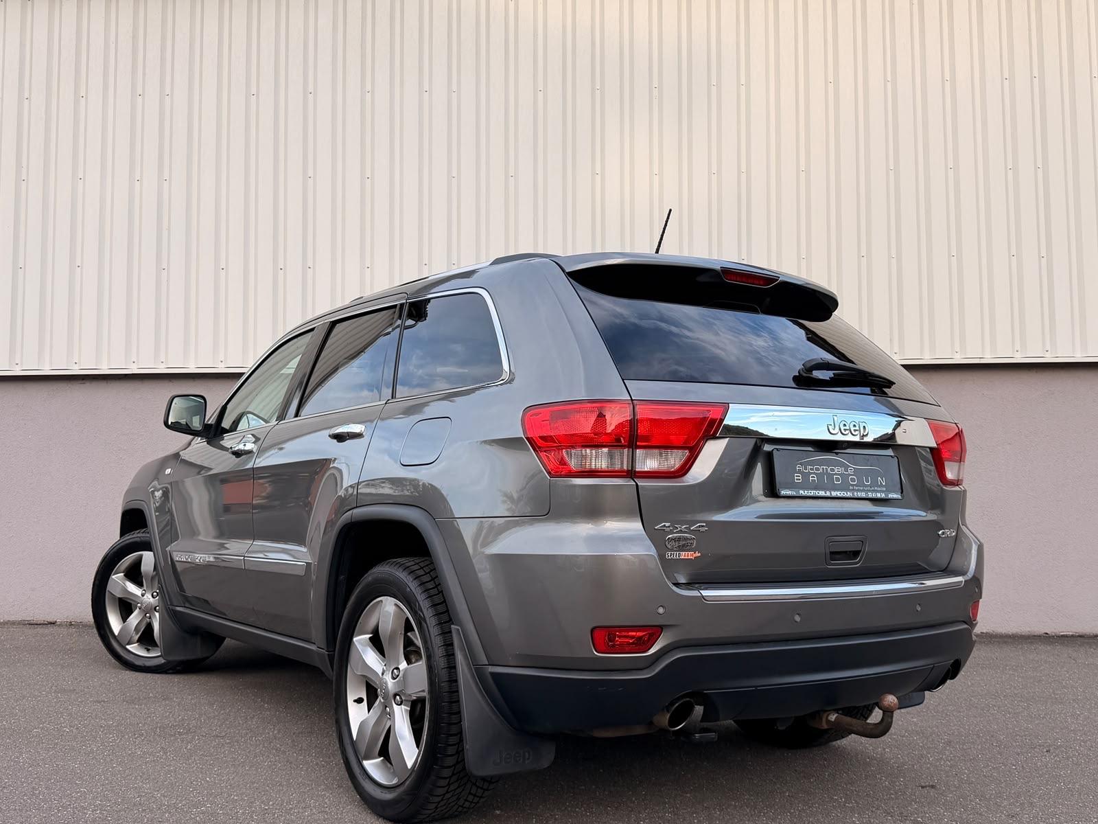 Jeep Grand Cherokee 3.0 CRD Overland | 241 ch | BVA | Cuir Nappa ventilé | Toit panoramique | Caméra de recul | Attelage