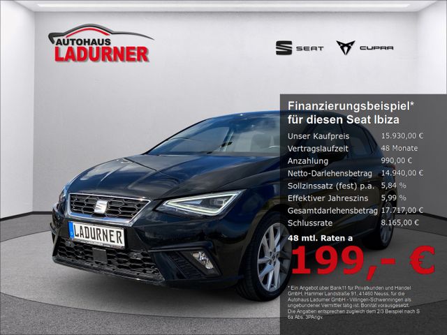 Ibiza FR 1.0l TSI *Navi+Dig. Cockpit+LED+ACC+Ful