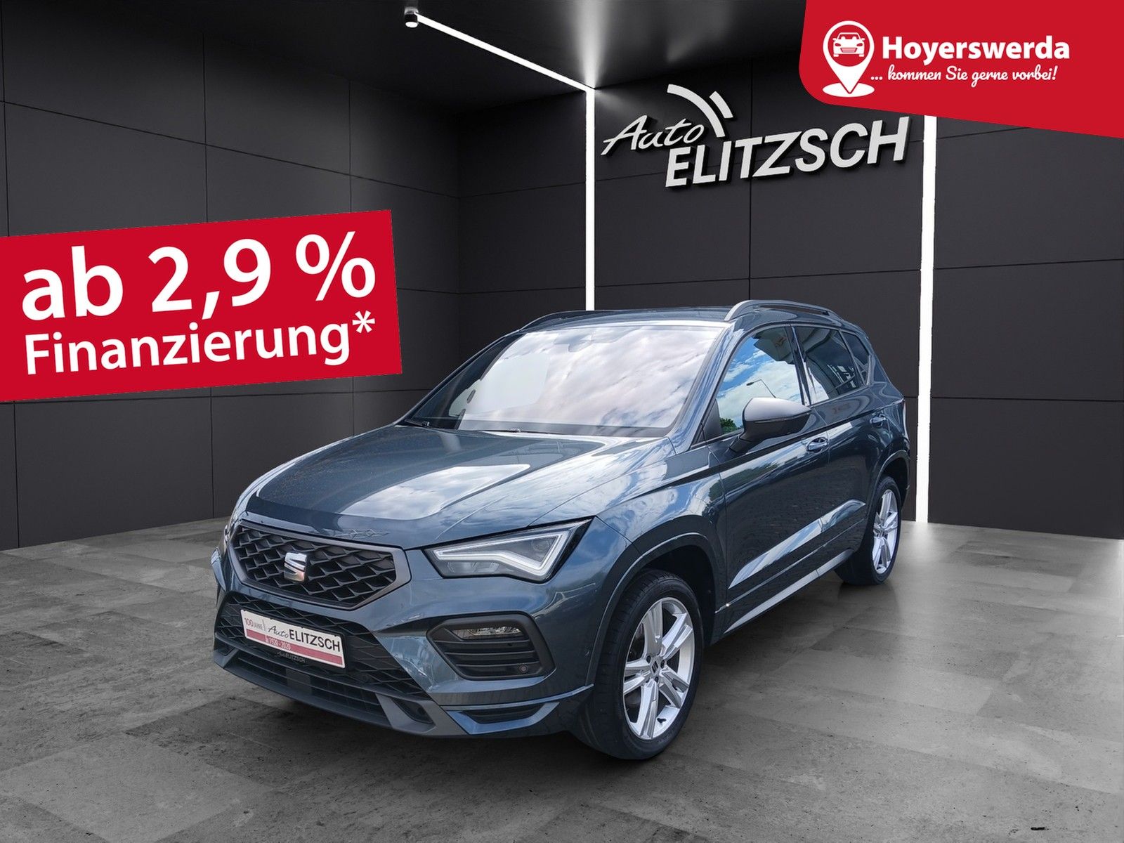 Fahrzeugabbildung SEAT Ateca TDI FR-Line DSG STH LED Navi AID ACC RFK S