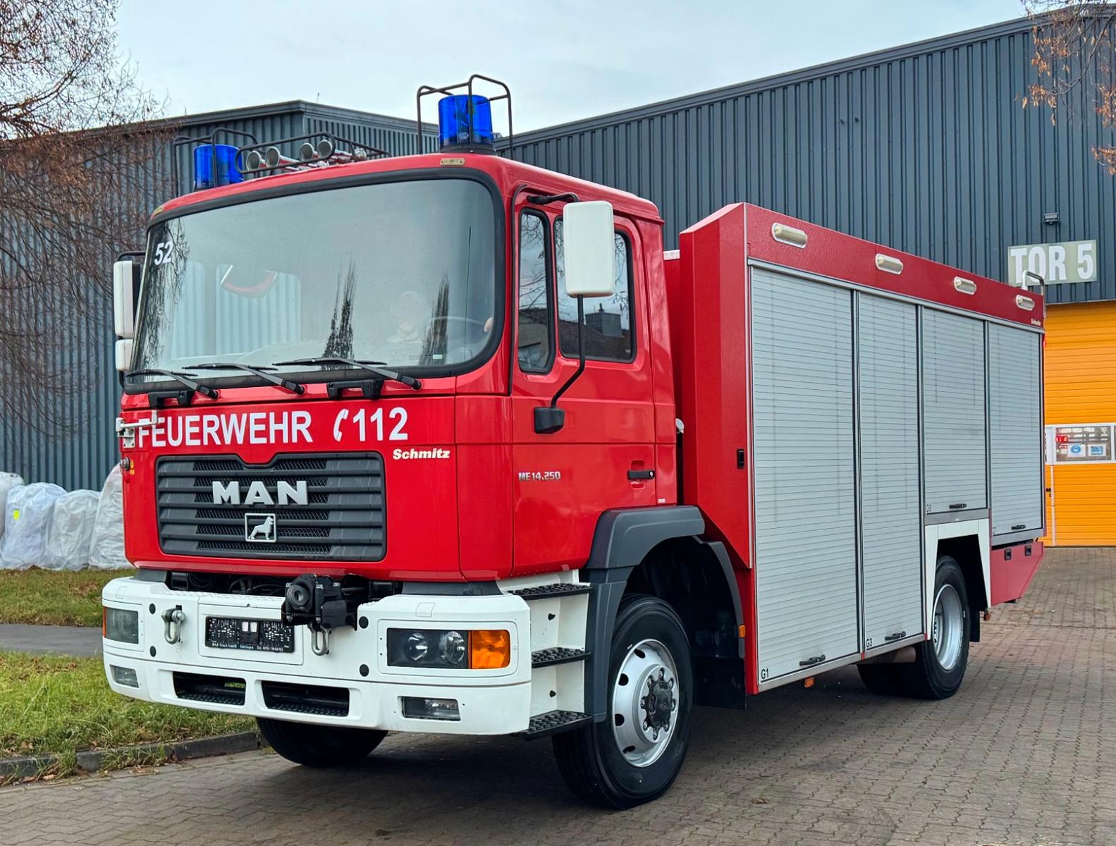 MAN ME 14.250 - Rüstwagen RW2 - 4x4 - 9989 Km