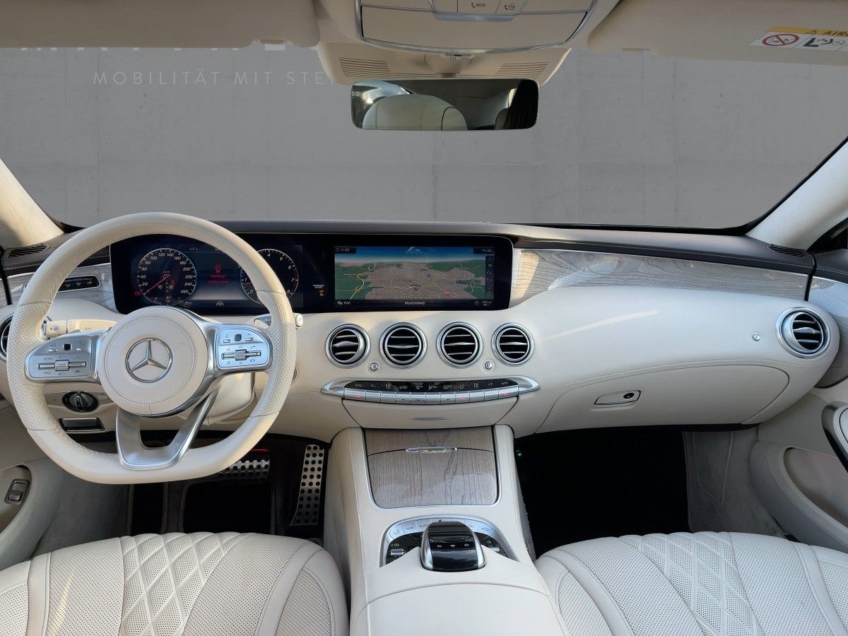 Fahrzeugabbildung Mercedes-Benz S 560 4M Coupe AMG-Unikat-einzigartige Farbkombi