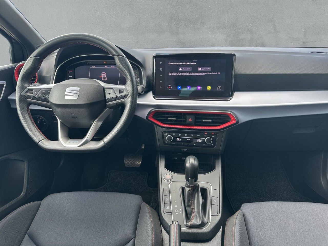 Fahrzeugabbildung SEAT Ibiza FR 1.0 TSI 81 kW (110 PS) 7-Gang-D - mit KI generiert/bearbeitet
