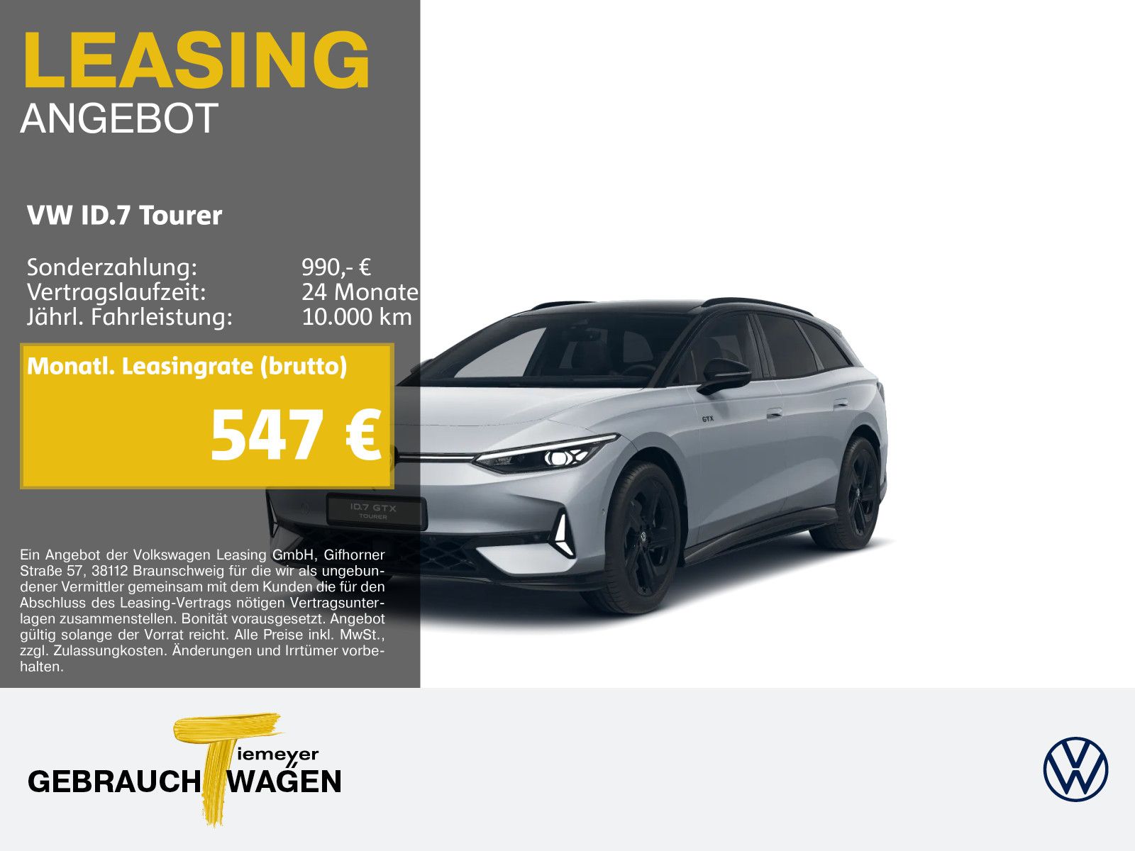 Volkswagen ID.7 Tourer 4M GTX PANO DCC 360° HARMAN foto 1