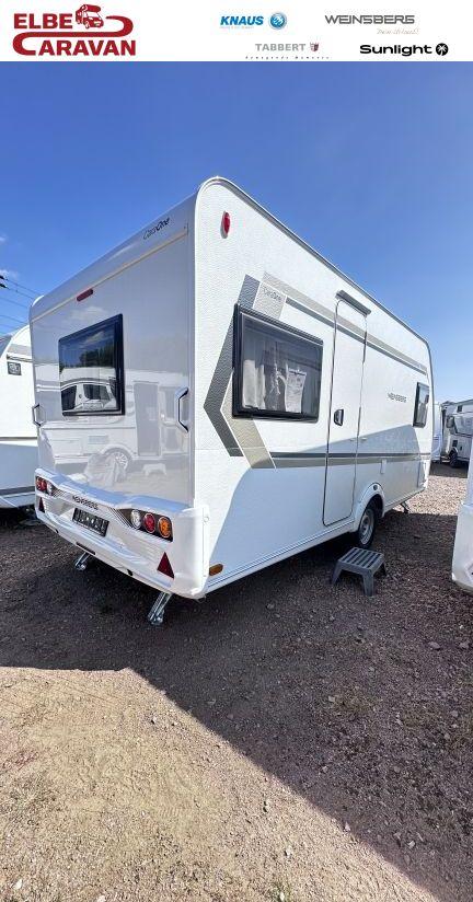 Weinsberg CaraOne 450 FU Auflastung auf 1.350 kg