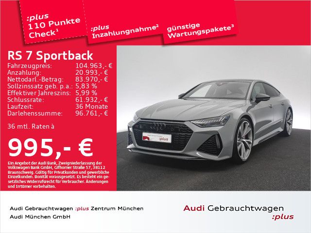 Audi RS7 Sportback Dynamik+/Keramik/Essentials/HD-Mat