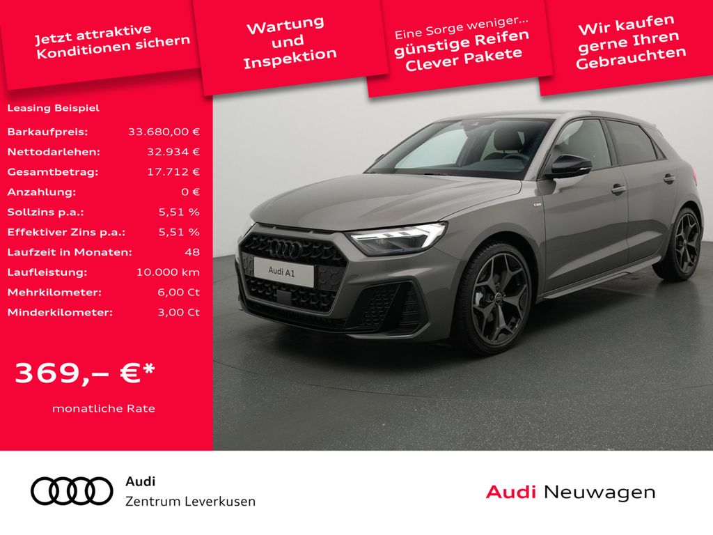 A1 Sportback TFSI S line NAVI VIRT LED KAM ACC