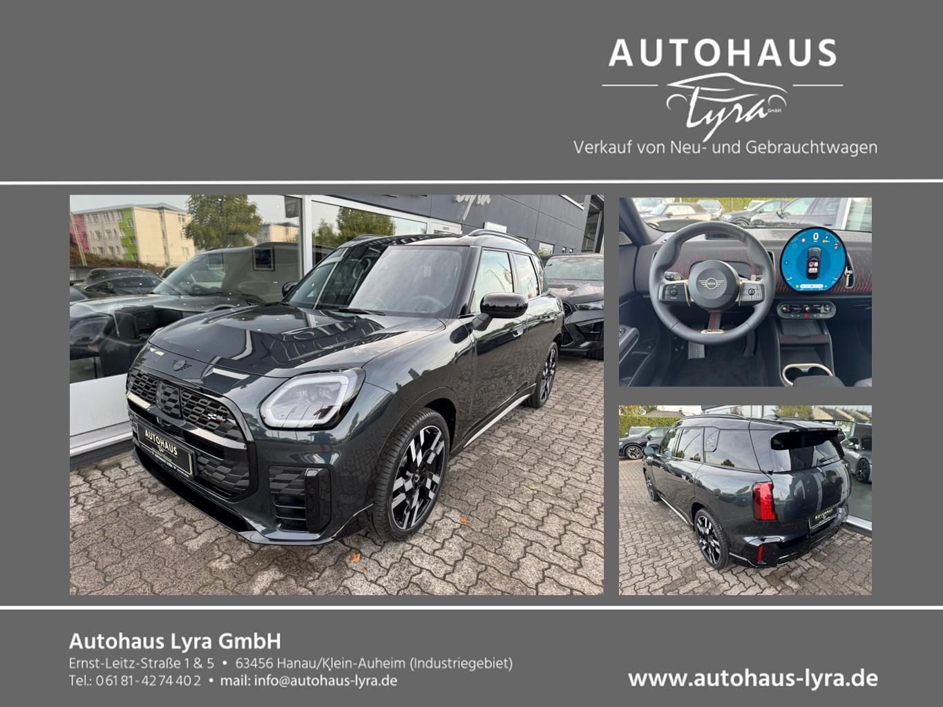 MINI Countryman S ALL4 JCW*LED*PANO*H&K*360°KAM*HUD*