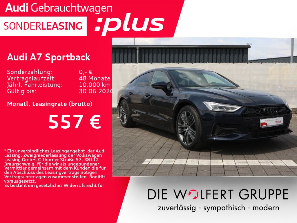 Audi A7 Sportback 50 TFSI e quattro S tronic **0,5%**