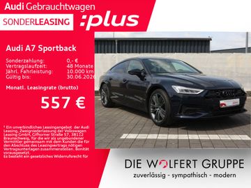 Audi Leasingangebot: Audi A7 Sportback 50 TFSI e quattro S tronic **0,5%**