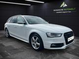 Audi A4 AVANT AUTM QUATRO S-LINE SPORT/LEDER/NAVI/AHK - Audi A4: Weiß, Kombi, Line