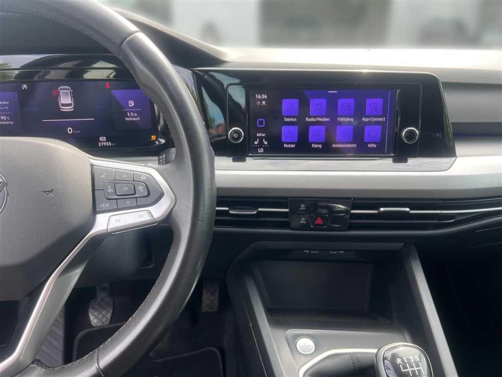 Volkswagen Golf Variant Life 1.0 TSI Sitzhz Rückfahrkamera, миниатюра 10