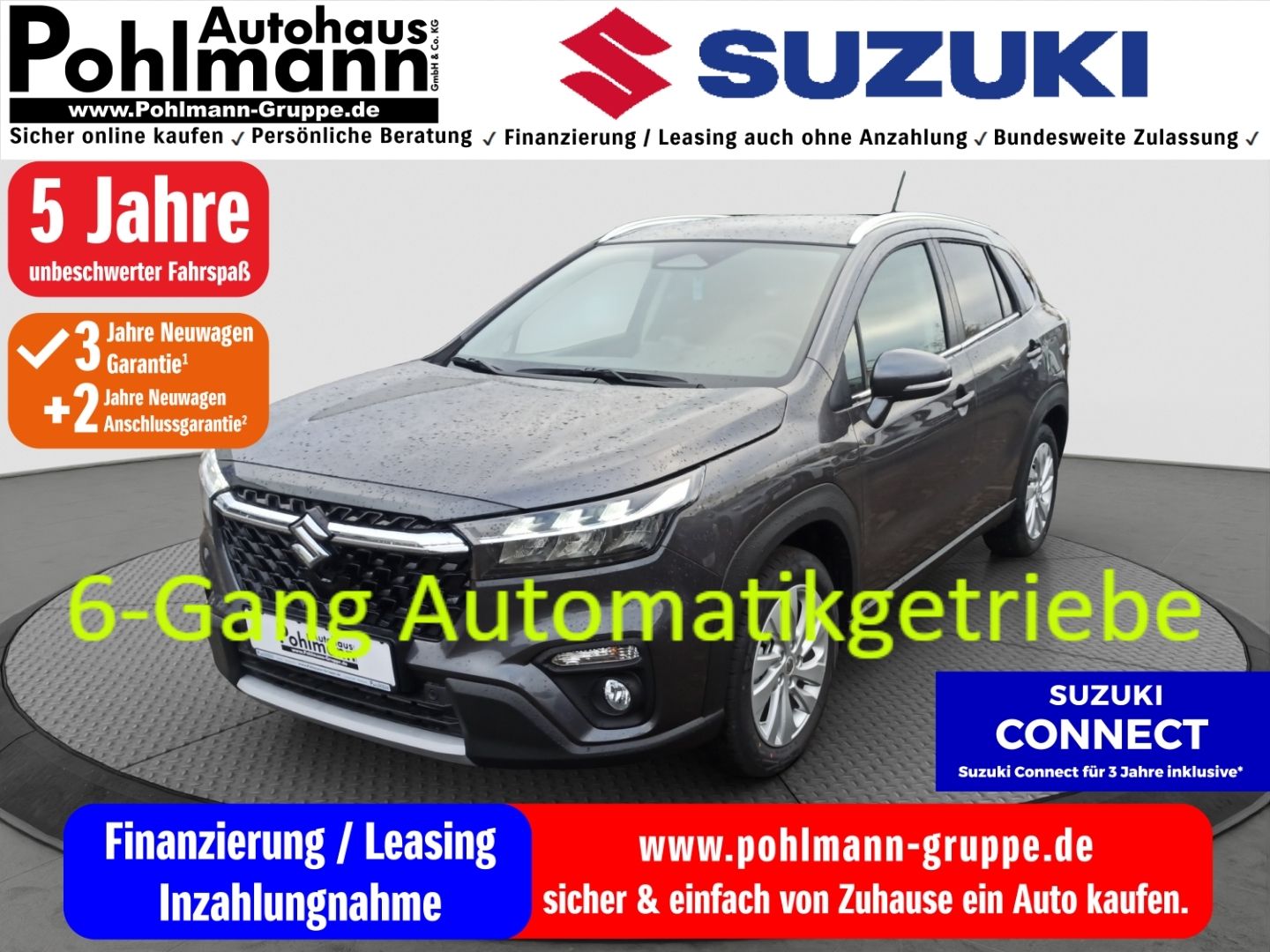 Suzuki S-Cross 1.4 HYBRID AT Comfort 9 Zoll Display DAB