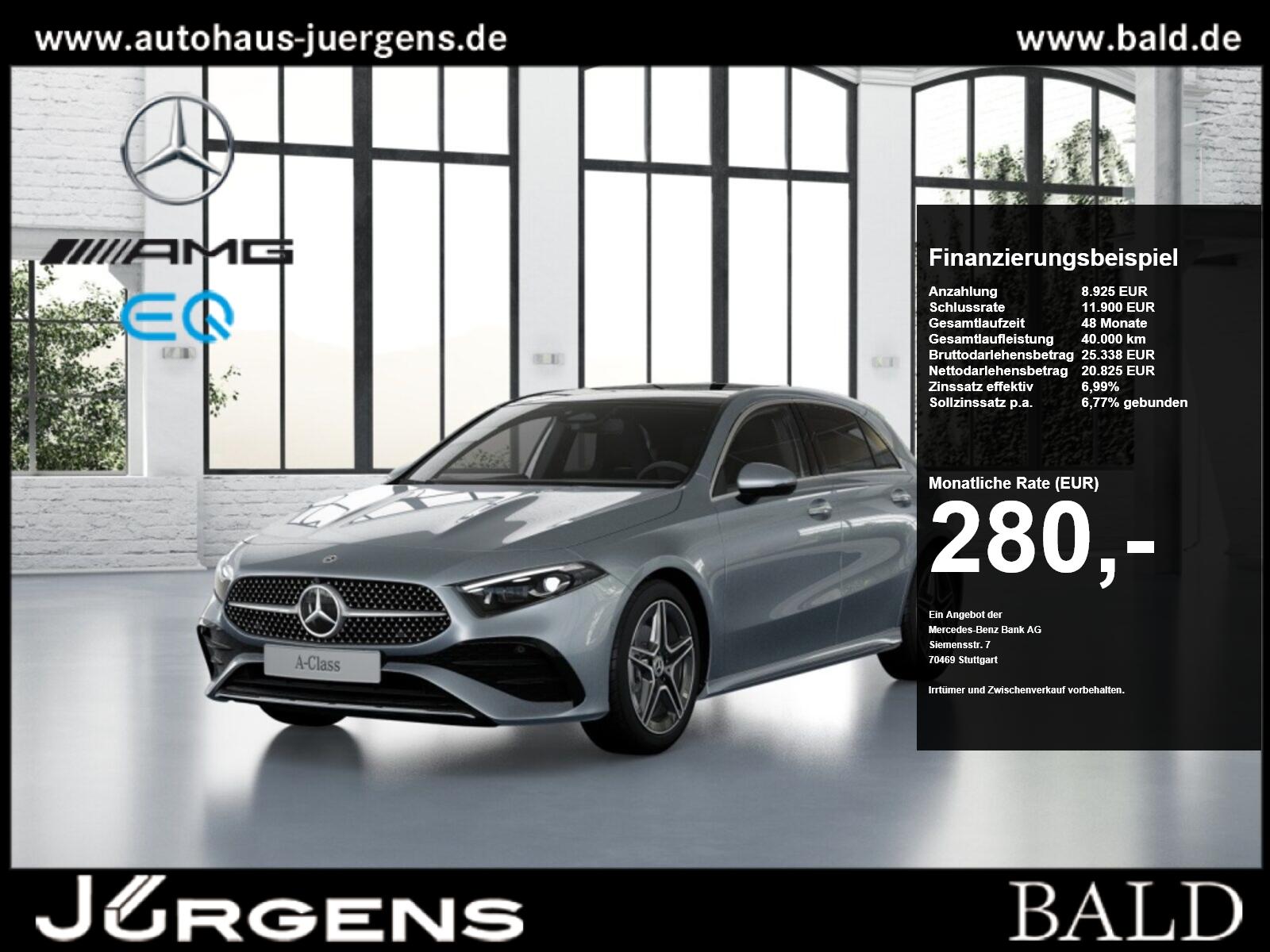 Mercedes-Benz A 180 AMG-Sport/Edition/MLB/Pano/Fahrassist/18'
