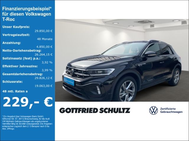 Volkswagen T-Roc 2.0 TDI DSG LED NAV AHK DAB SHZ R-Line ALL