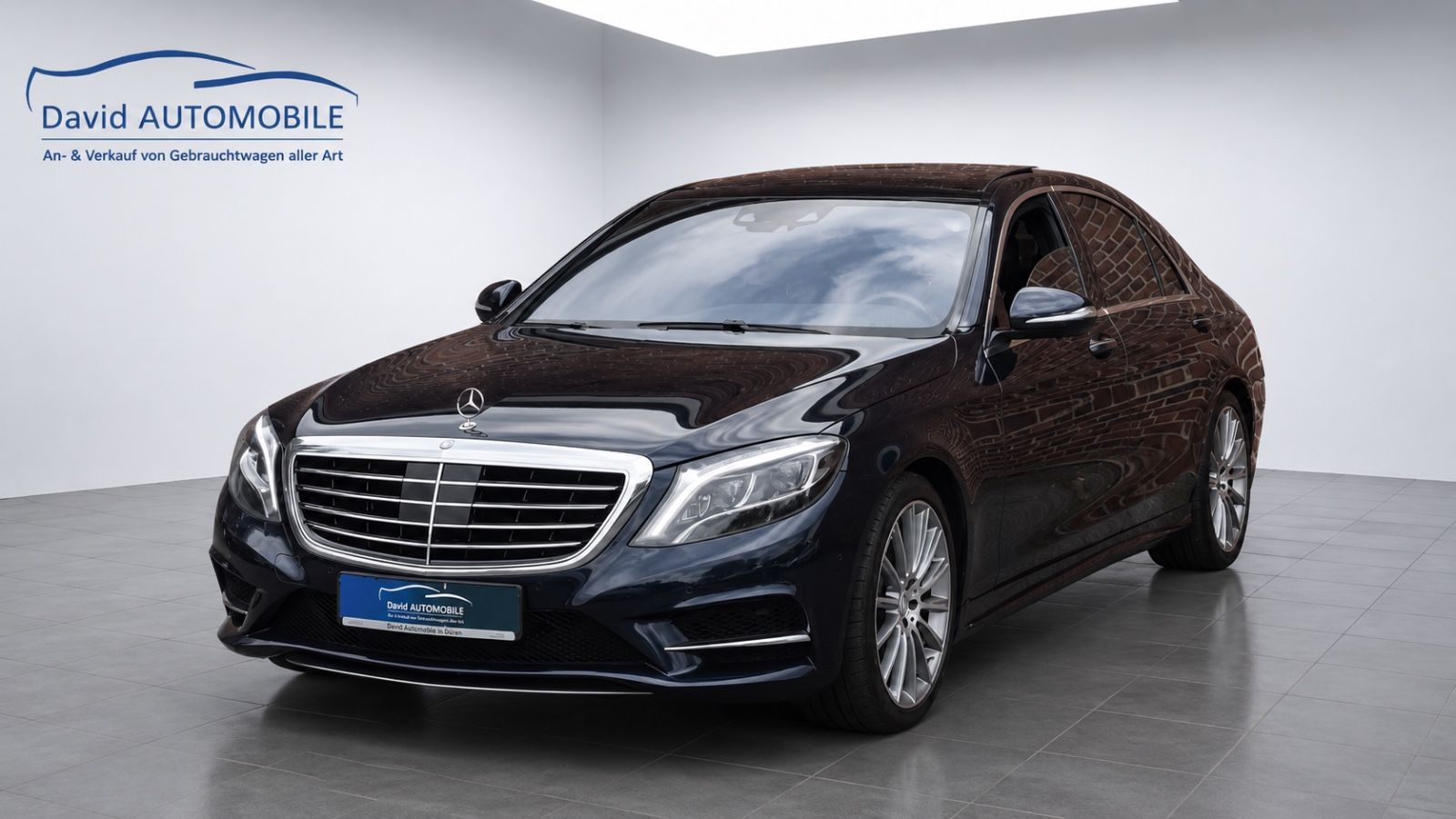 MERCEDES-BENZ S 500 LANG HYBRID AMG-LINE 1HAND CHAUFFEUR SHEFT