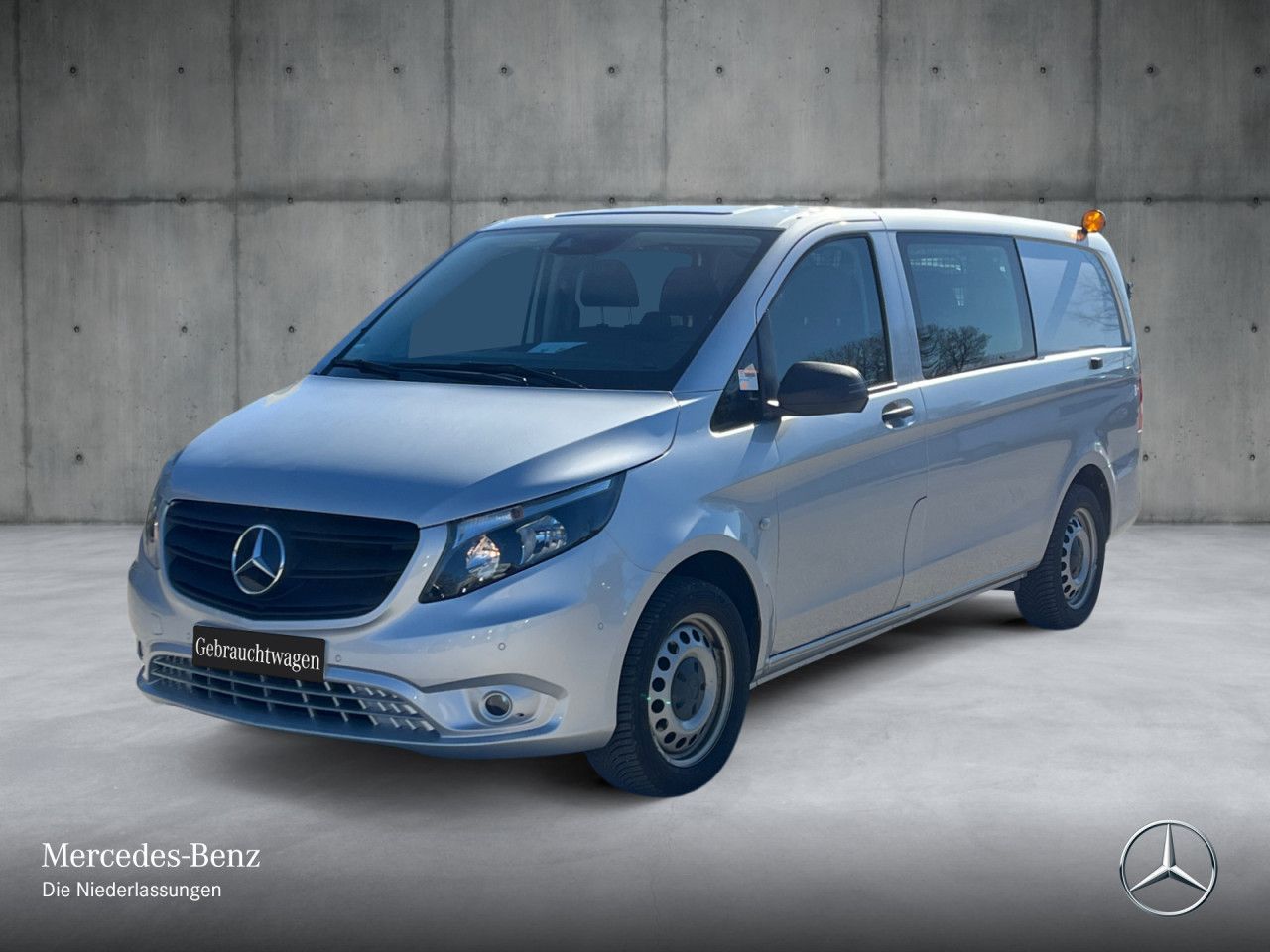 Mercedes-Benz Vito 114 CDI Mixto Lang 6-Sitzer+Klima+PTS+Navi foto 2