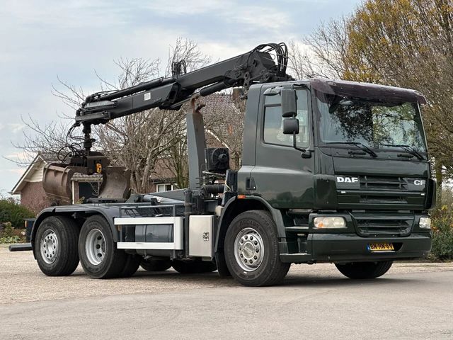 DAF CF 75.250 CRANE/HOOKLIFT/ABROLLKIPPER!!306KM!! R