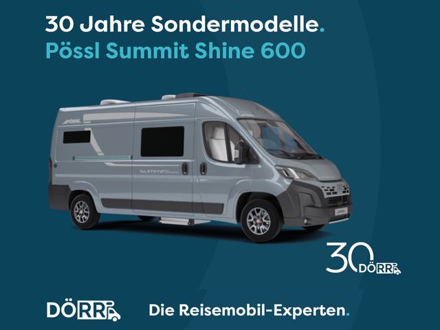 Pössl Summit Shine 600 Citroen 140 PS Lithium,Solar