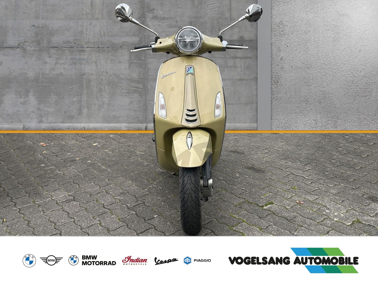 Fahrzeugabbildung Vespa Primavera 50 Sondermodell 75 Jahre, Champagner G