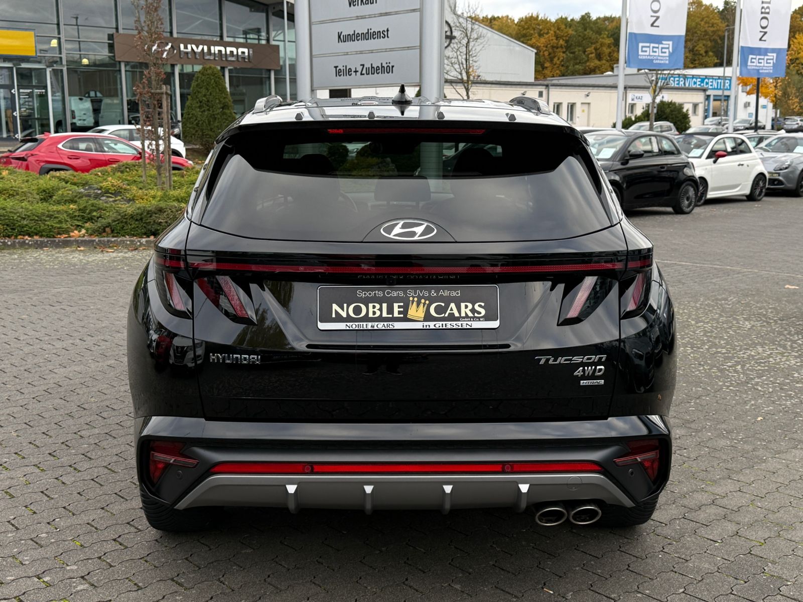 Fahrzeugabbildung Hyundai TUCSON N Line MHEV 4WD AHK 360° ACC