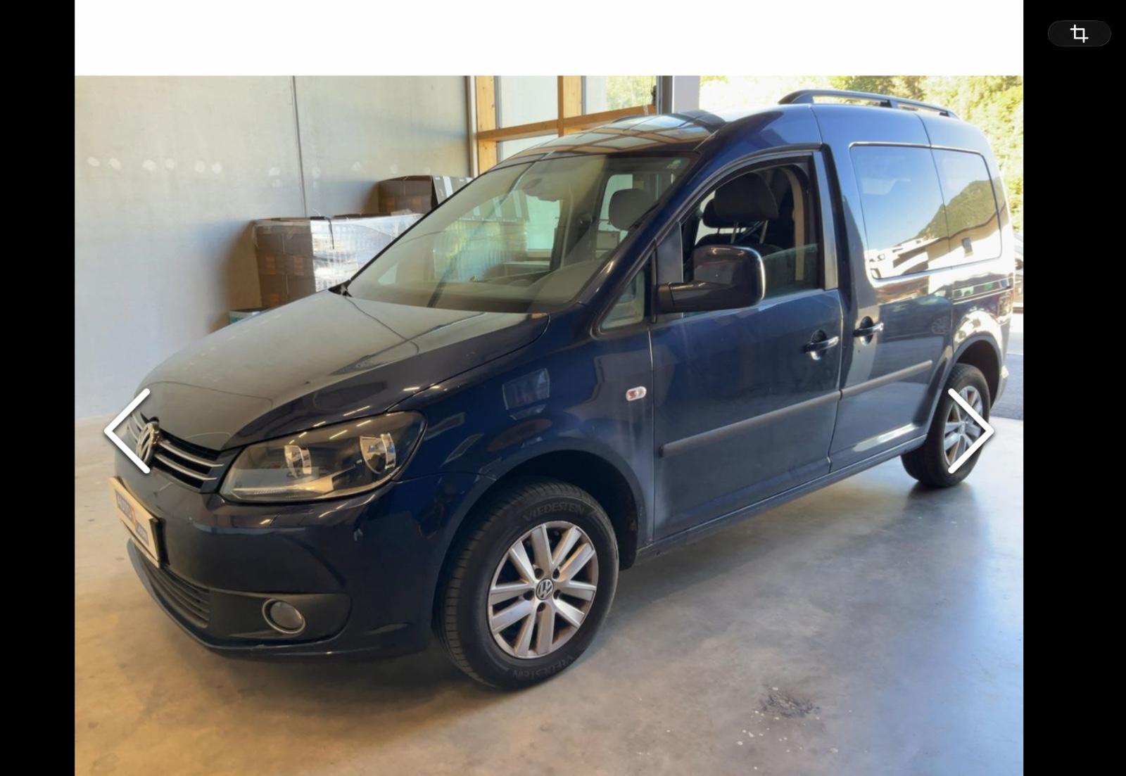 Volkswagen Caddy 1,6TDI 75kW DSG Comfortline 5-Sitzer