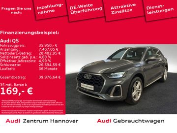 Audi Leasingangebot: Audi Q5 S line 40 TDI quattro AHK virtual DAB