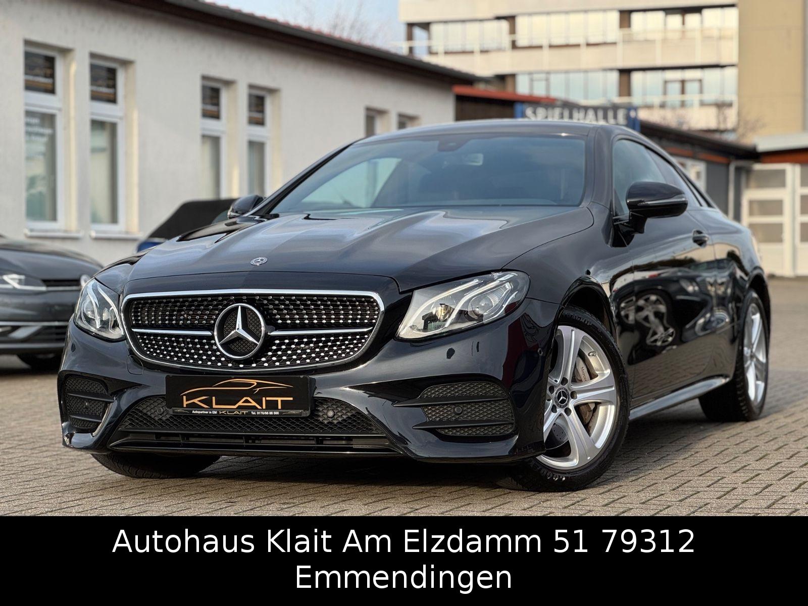 Mercedes-Benz E 400 Coupe 4Matic AMG Paket  8 Fach bereift