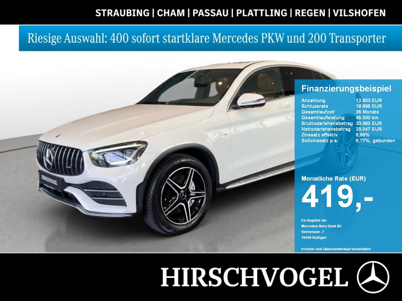 Mercedes-Benz GLC 43 AMG 4M SD+AHK+MULTBEAM+Burmest+MBUX+360°K