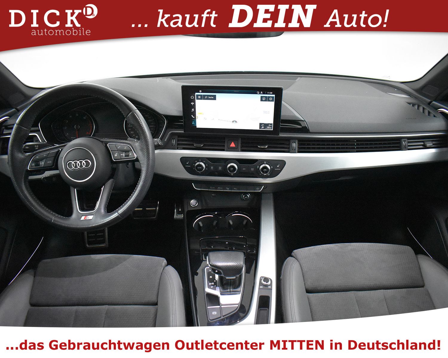 AUDI A4 Av 35 TFSI >2X S LINE+B&O+360+LED+NAVI+LEDER+ - Image 11