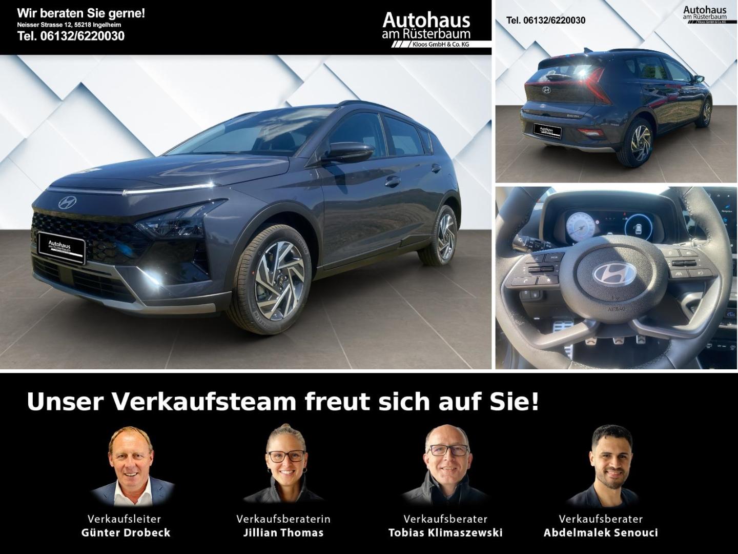 Hyundai BAYON Trend 2WD FL (MY25) 1.0 Komfortpaket Navi 