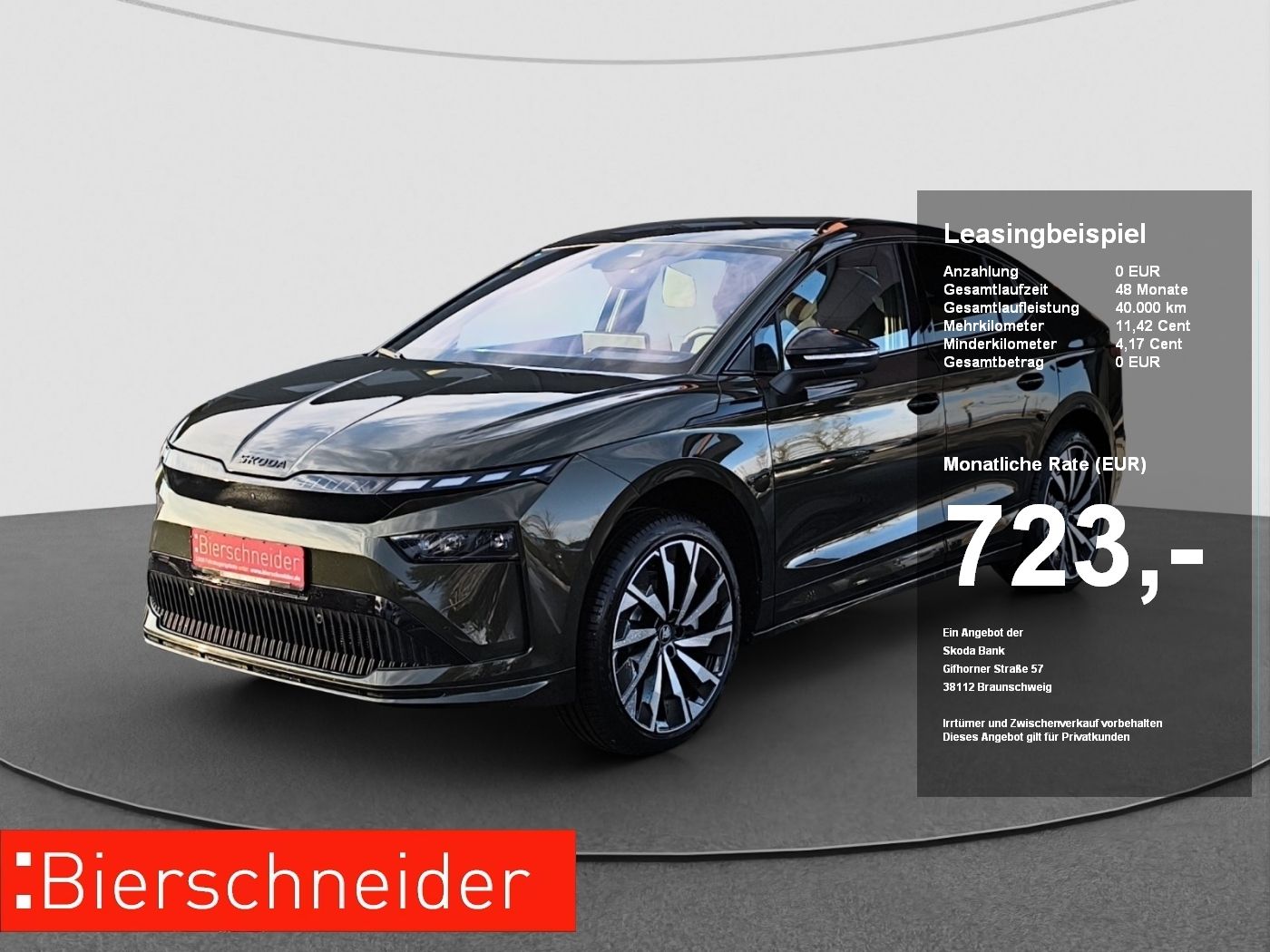 Skoda Enyaq Coupe 85x Sportline AHK NAV LED MATRIX 360