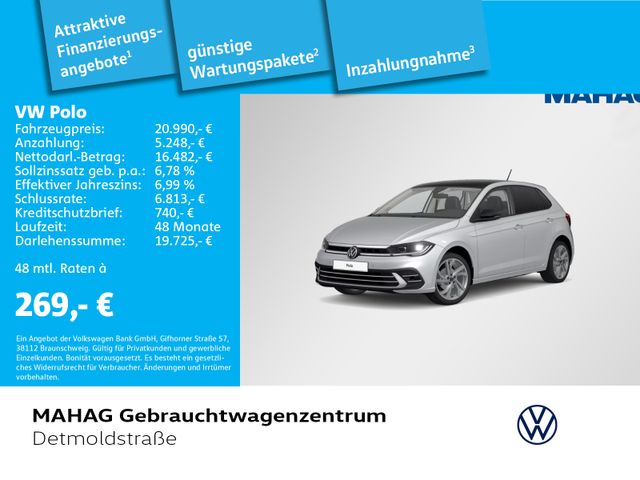 Volkswagen Polo 1.0 TSI STYLE AHK Navi LED DigitalCockpitPr